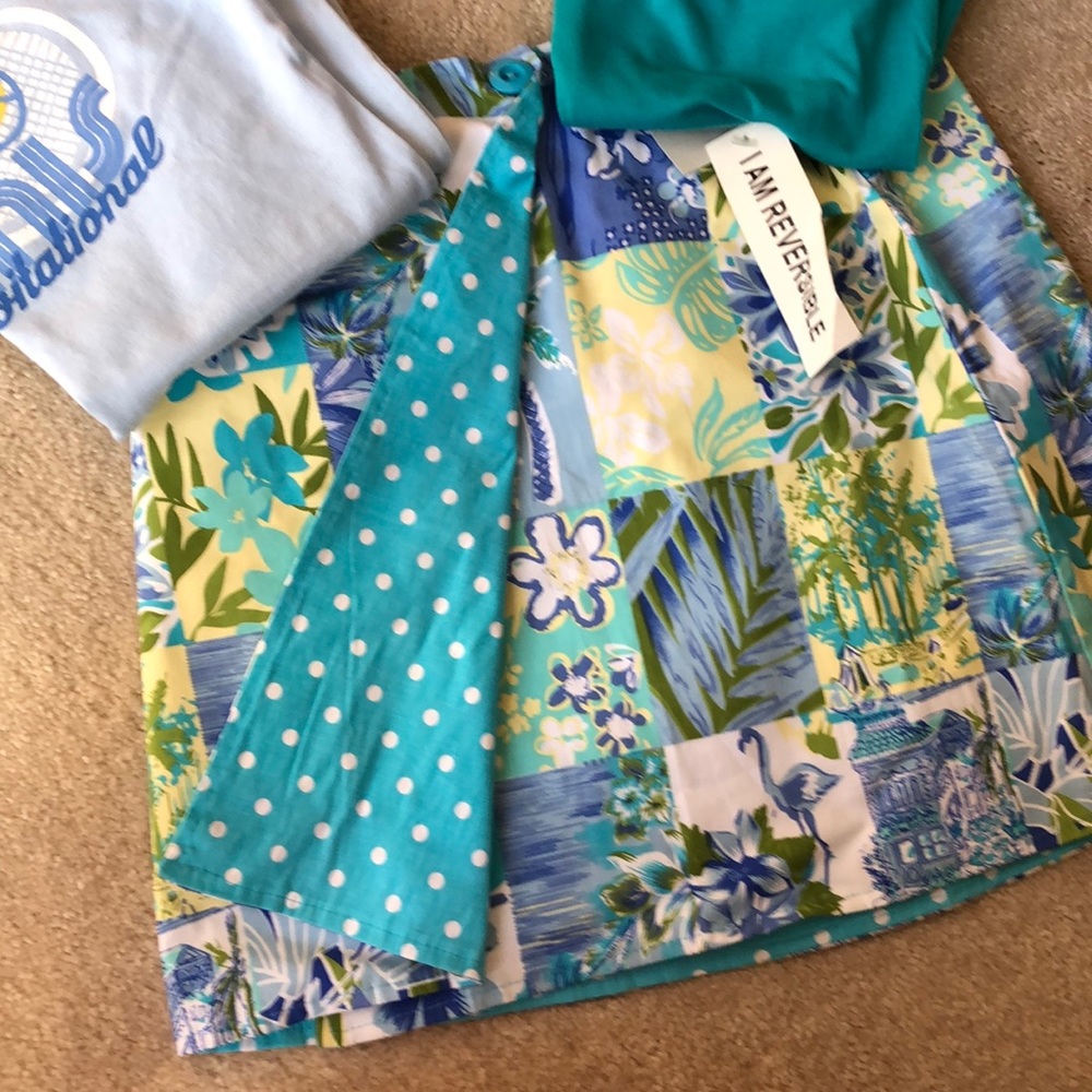 ♦️Girls/junior reversible skirt